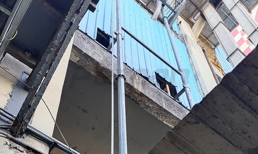 某公司管鏈機項目現(xiàn)場